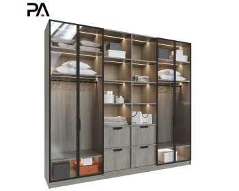 Tủ quần áo cánh kính cao cấp giá rẻ QA179